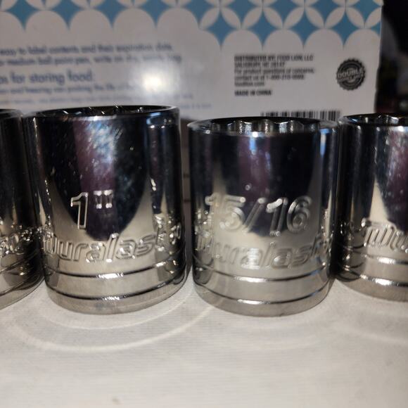 DURALAST SAE STANDARD 1,/2" SOCKET SET MISCELLANEOUS lt ss301 - Picture 3 of 7